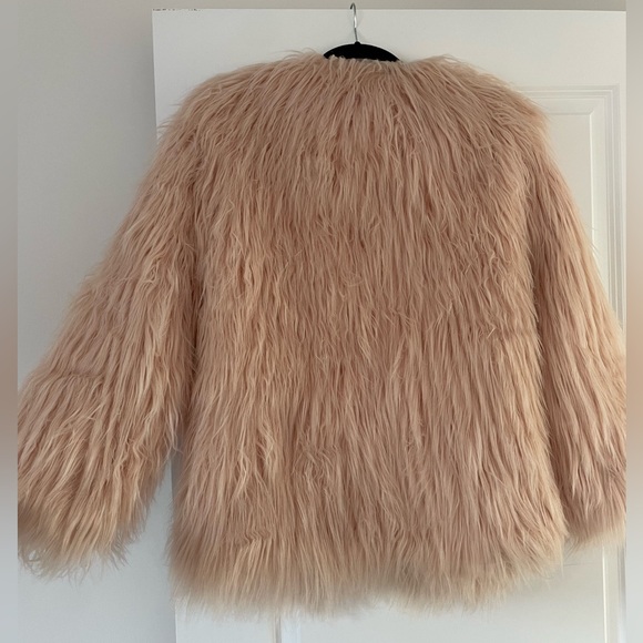 JLux label faux fur coat medium - Picture 2 of 5